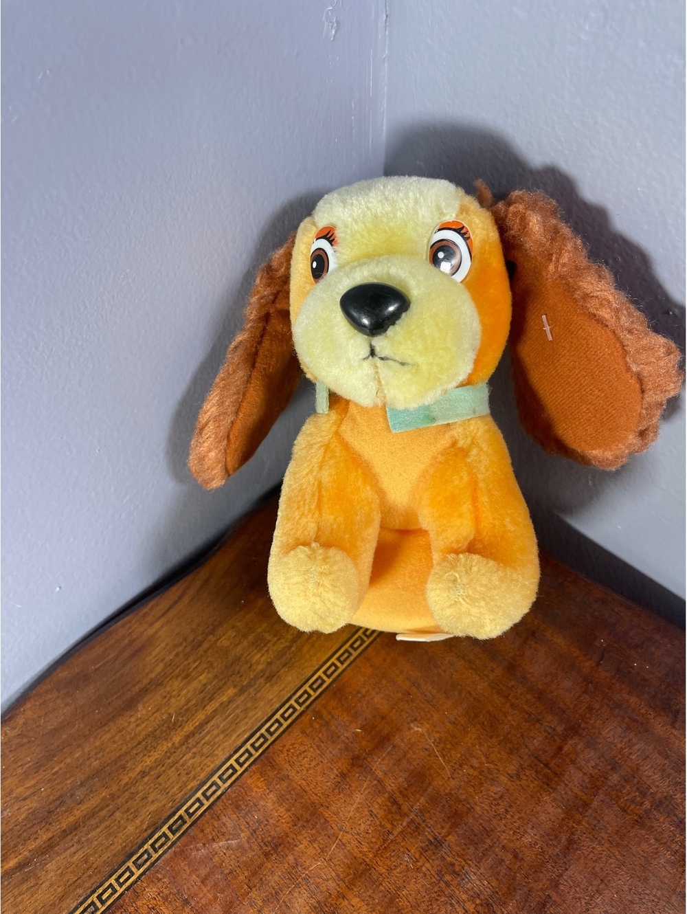 Vintage Lady Plush Dog Toy from Disney's Lady and the Tramp